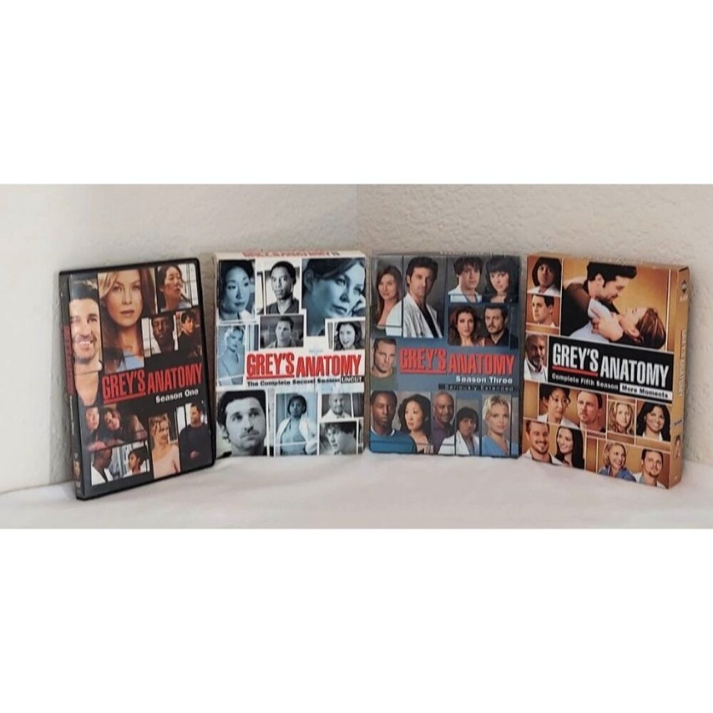Grey's Anatomy: Complete 1st, 2nd, 3rd And Fifth Season DVD Seasons (DVD,2009)